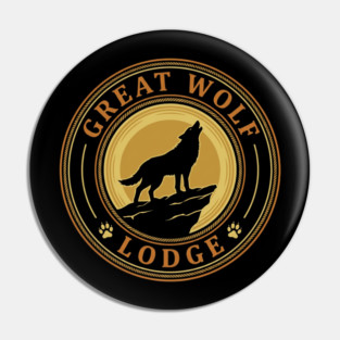Great Wolf Lodge Logo Vacation Travel Pin