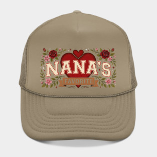 Nana's Favorite Grandmother Gift Hat