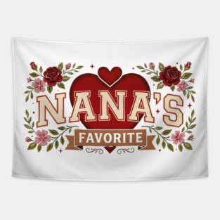 Nana's Favorite Grandmother Gift Tapestry