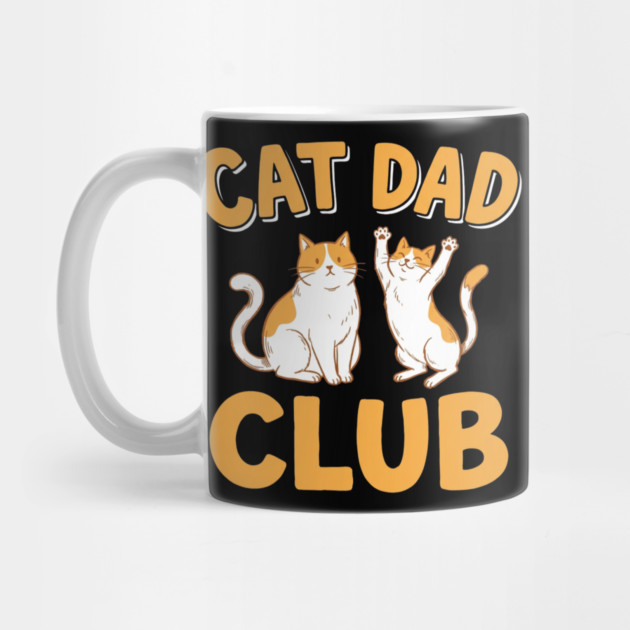 Cat Dad Club Funny Cat Lover by ArtistTee ⭐⭐⭐⭐⭐
