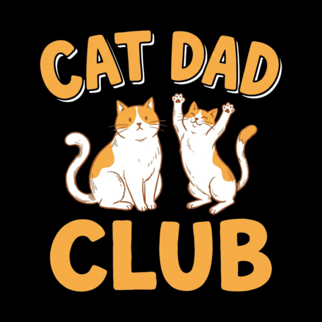 Cat Dad Club Funny Cat Lover by ArtistTee ⭐⭐⭐⭐⭐