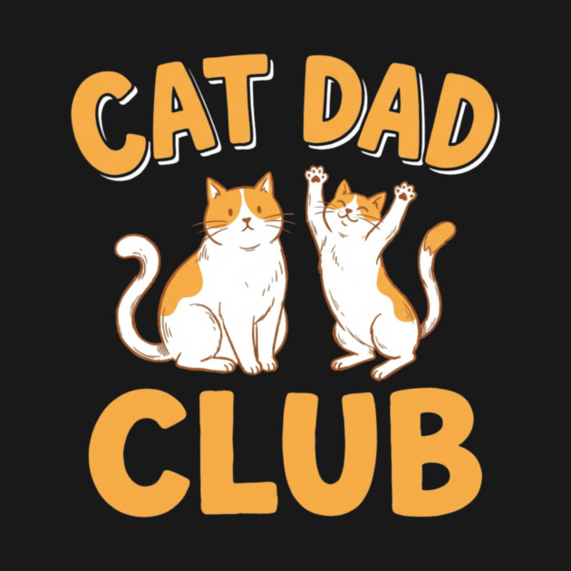 Cat Dad Club Funny Cat Lover by ArtistTee ⭐⭐⭐⭐⭐