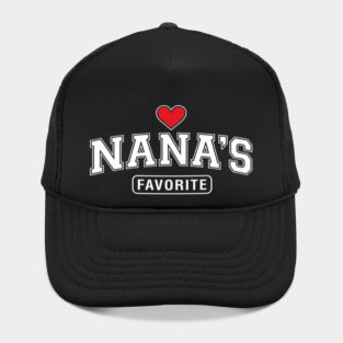 Nana's Favorite Grandmother Gift Idea Hat