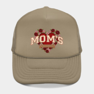 Mom's Favorite Heart Floral Mother's Day Hat