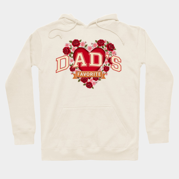 Dad's Favorite Father's Day Gift Hoodie by ArtistTee ⭐⭐⭐⭐⭐