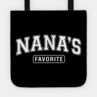 Nana's Favorite Grandmother Gift Tote