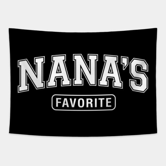 Nana's Favorite Grandmother Gift Tapestry by ArtistTee ⭐⭐⭐⭐⭐