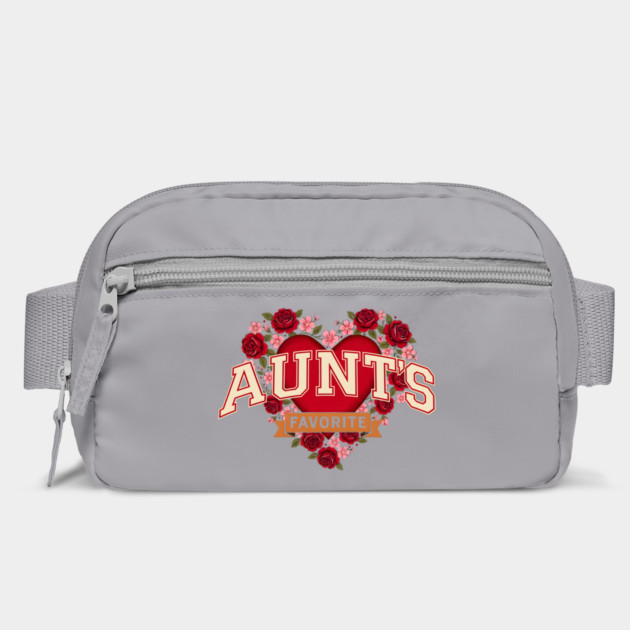 Aunt's Favorite Heart Floral Family Gift by ArtistTee ⭐⭐⭐⭐⭐