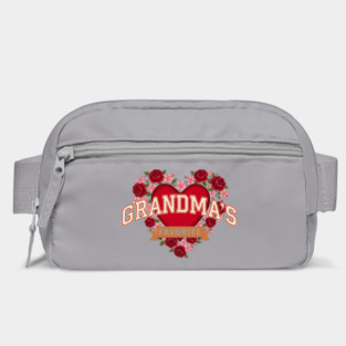 Grandma's Favorite Floral Heart Bag