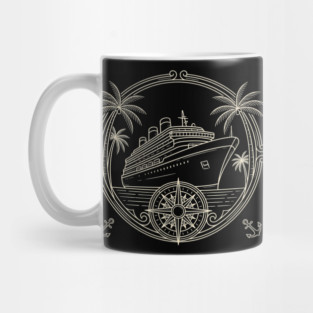 Cruise Ship Adventure Travel Nautical Mug