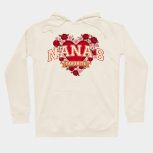 Nana's Favorite Grandmother Gift Hoodie