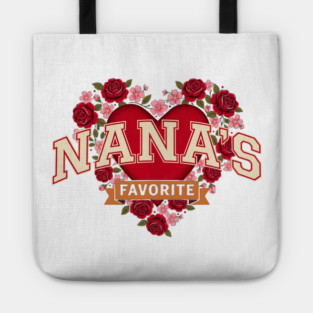Nana's Favorite Grandmother Gift Tote