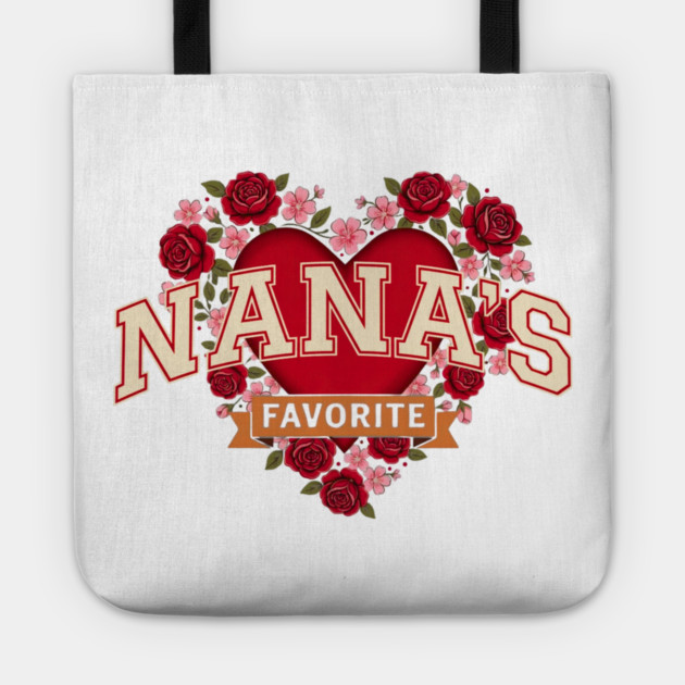 Nana's Favorite Grandmother Gift Tote by ArtistTee ⭐⭐⭐⭐⭐