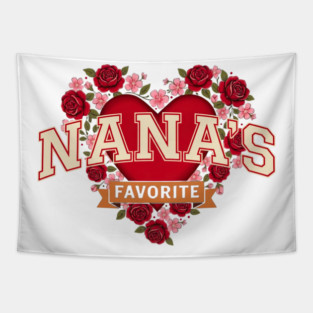 Nana's Favorite Grandmother Gift Tapestry