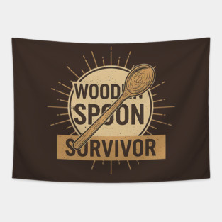 wooden-spoon-survivor Tapestry