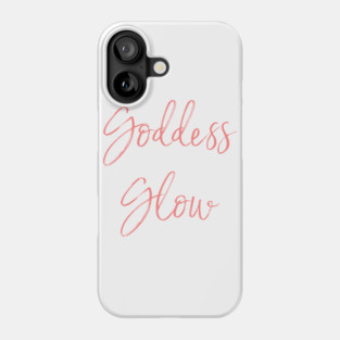 Goddess Glow Pink Phone Case