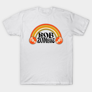 Retro Rainbow Rob Zombie T-Shirt