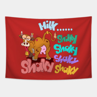 Milk Shaky Tapestry