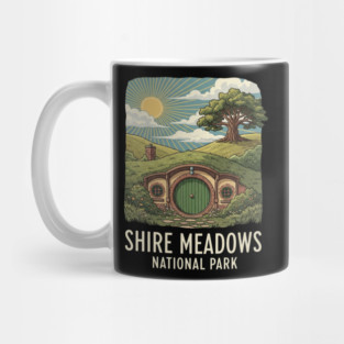 Shire Meadows National Park Hobbit Hole Mug
