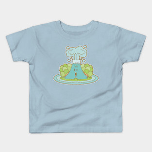 Little Volcano Kids T-Shirt
