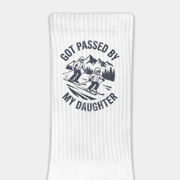 Got Passed by My Daughter Funny Skiing gift by shirtlux