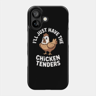 Chickens Make Me Laugh - Funny Chicken Graphic Design for Men & Women Phone Case