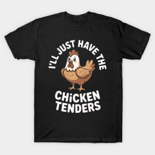 Chickens Make Me Laugh - Funny Chicken Graphic Design for Men & Women T-Shirt
