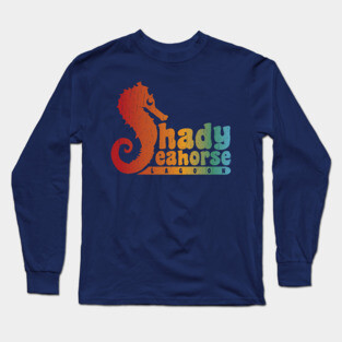 Shady Seahorse Lagoon Long Sleeve T-Shirt