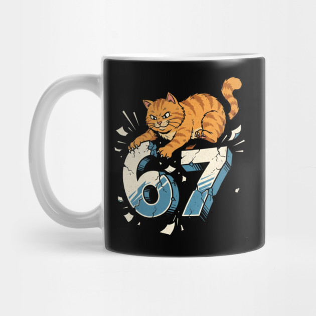 Cat Attack 67 by Creatifly Graphic Tees