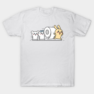Toilet Time Chiikawa Meme T-Shirt