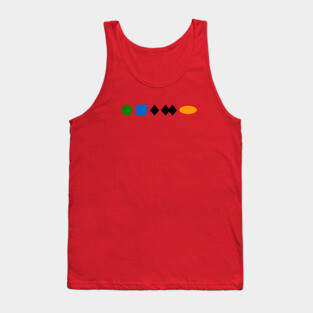 SKI TERRAIN SYMBOLS Tank Top