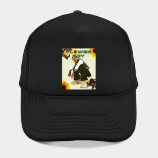 Flower Boy Retro Design Hat