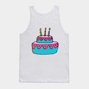 Birthday Cake Tank Top