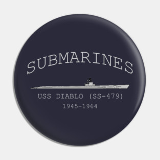USS Diablo (SS-479) Pin