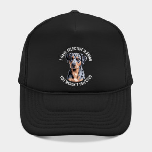 Catahoula Owner Funny Catahoula Leopard Dog Lover Hat