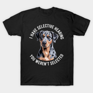 Catahoula Owner Funny Catahoula Leopard Dog Lover T-Shirt