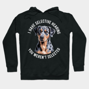Catahoula Owner Funny Catahoula Leopard Dog Lover Hoodie