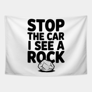 Stop the Car I See a Rock Tapestry