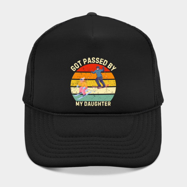Got Passed By My Daughter – Ski Dad Retro Sunset by Creatifly Graphic Tees