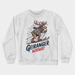 Geiranger Norway Crewneck Sweatshirt