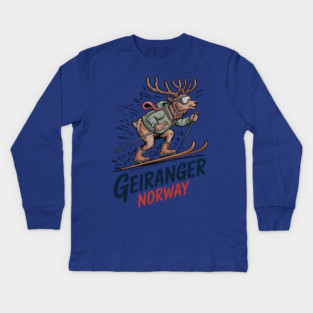 Geiranger Norway Kids Long Sleeve T-Shirt
