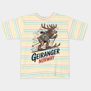 Geiranger Norway Kids T-Shirt