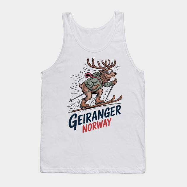 Geiranger Norway Tank Top by JessArty