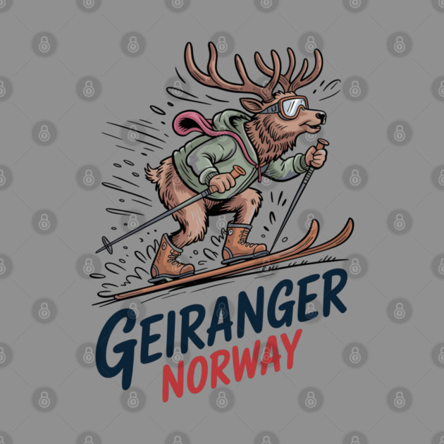 Geiranger Norway by JessArty