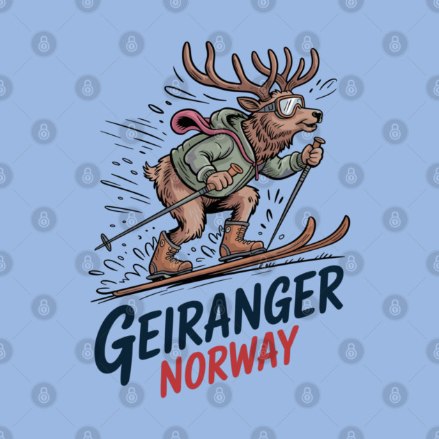 Geiranger Norway by JessArty