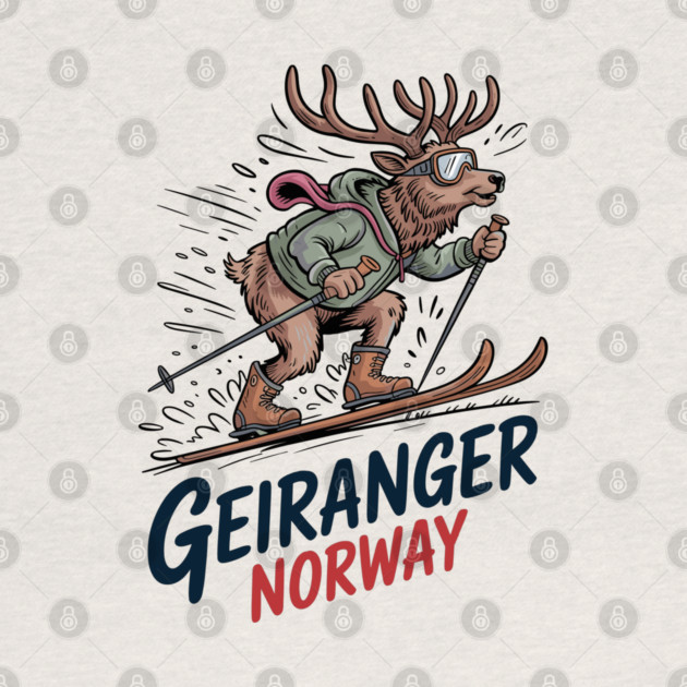 Geiranger Norway by JessArty