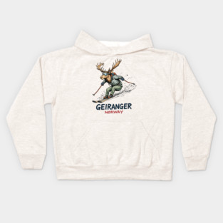 Geiranger Norway Kids Hoodie