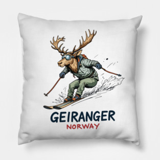 Geiranger Norway Pillow