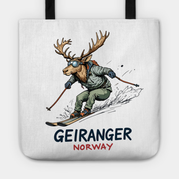 Geiranger Norway Tote by JessArty