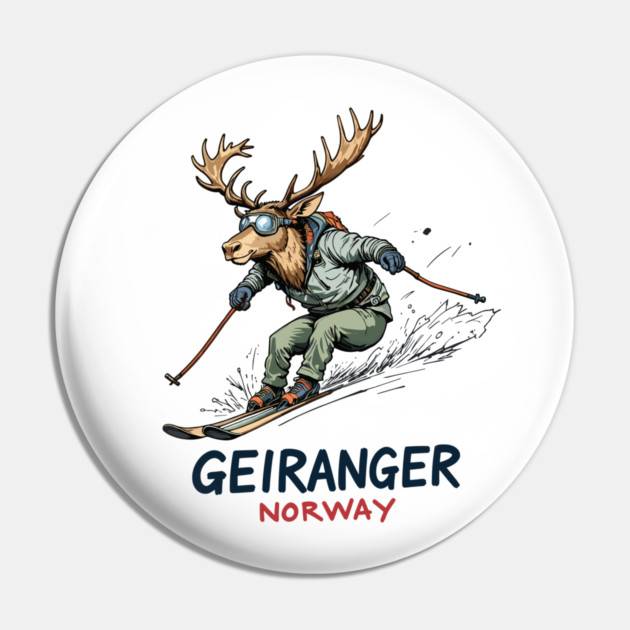 Geiranger Norway Pin by JessArty